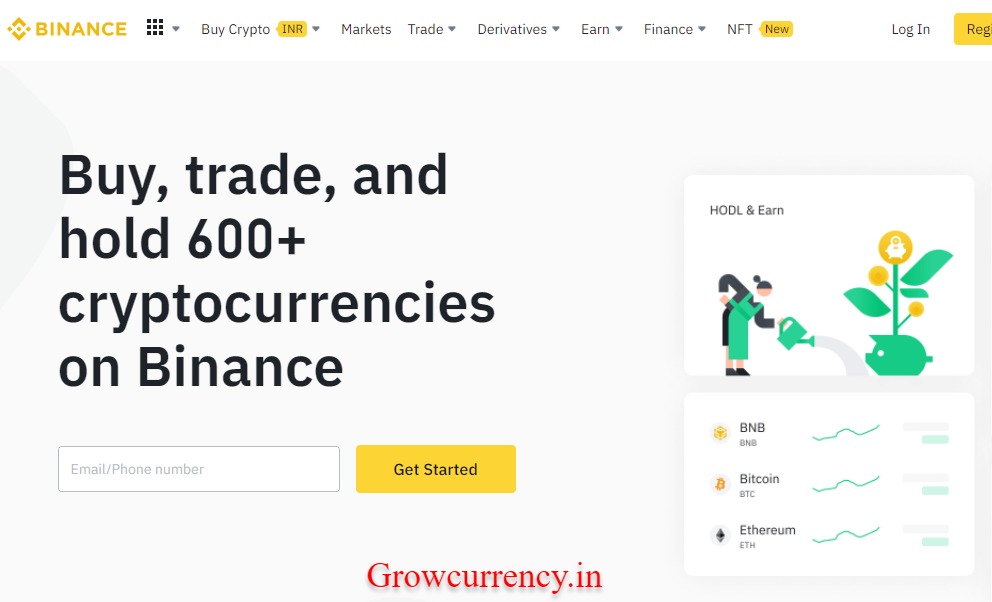 binance crypto exchange in india