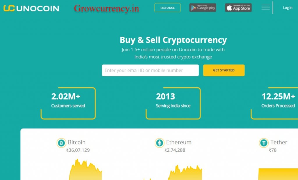 unocoin crypto exchange in india