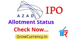 Azad Engineering IPO Allotment