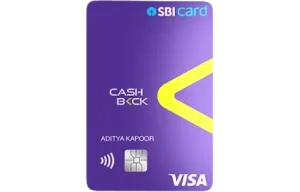 sbi cashback credit card